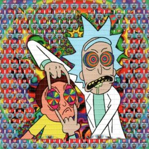Pure LSD Tab Rick and Morty